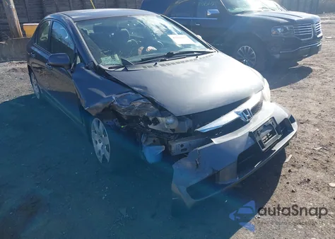 2010 Honda Civic Lx from USA, damaged, VIN 2HGFA1F51AH315520